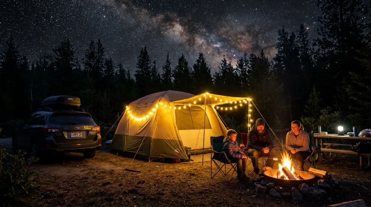 Area camping pilihan bagi warga Surabaya