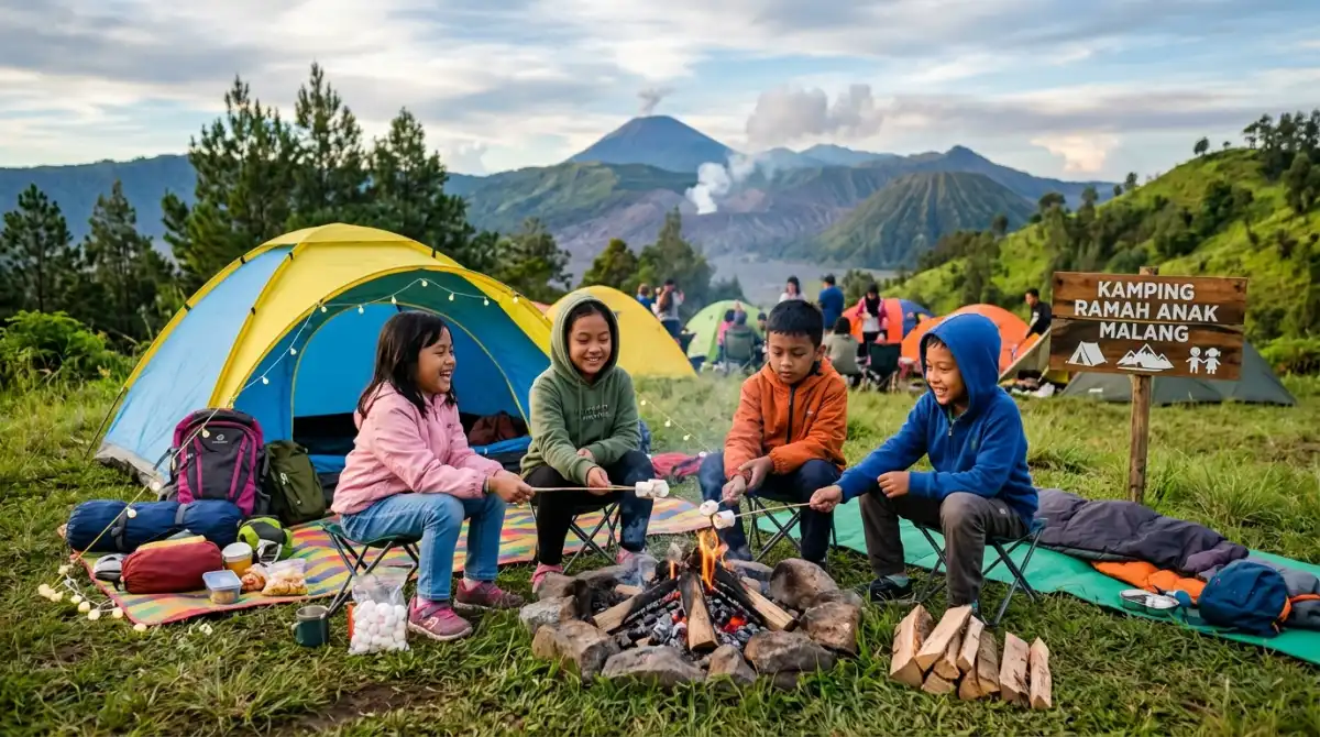 Tempat Camping Kids Friendly Malang