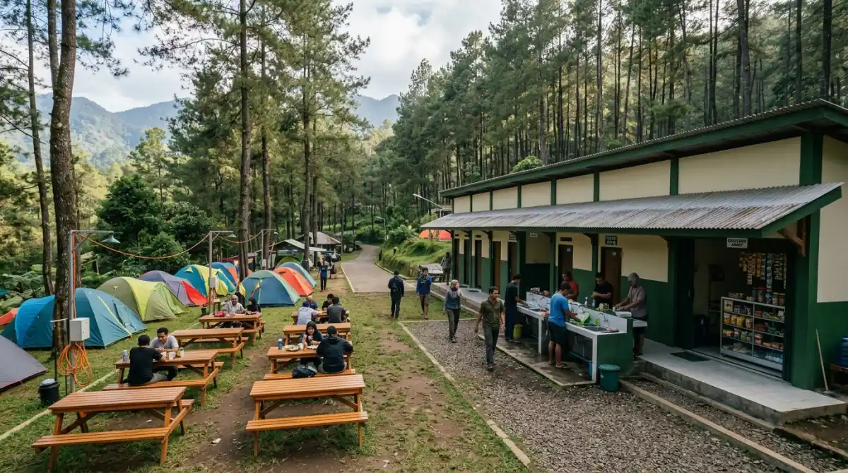 Fasilitas di Camping Bedengan Malang