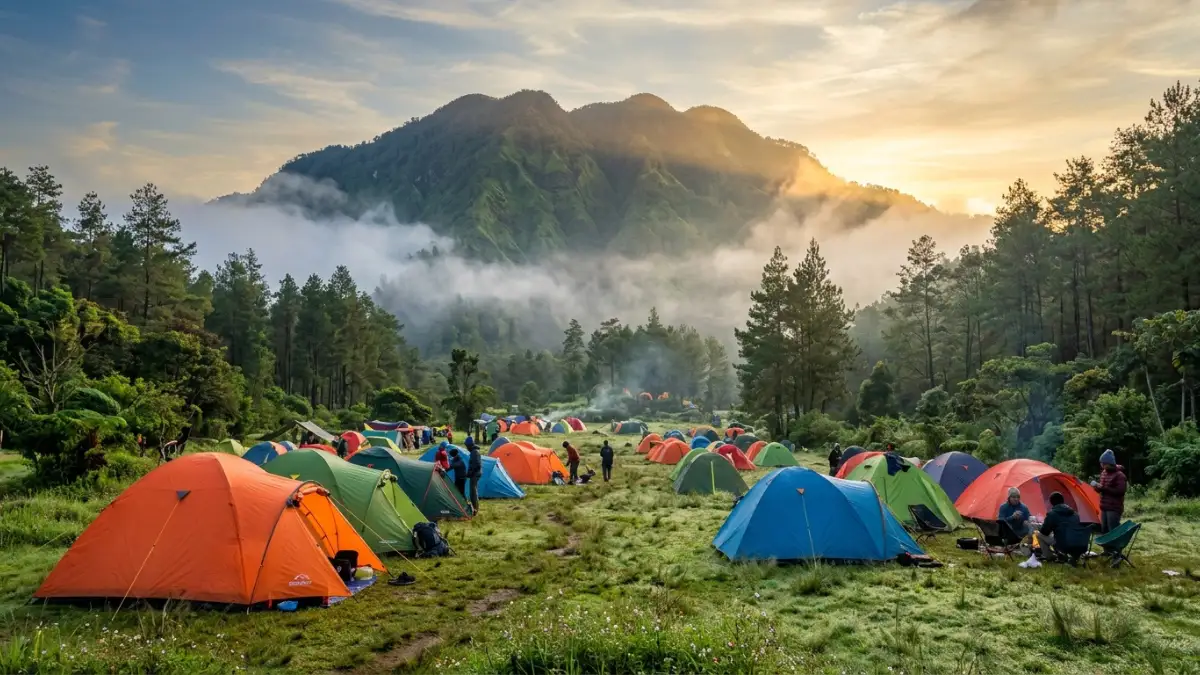 Area Camping di Batu