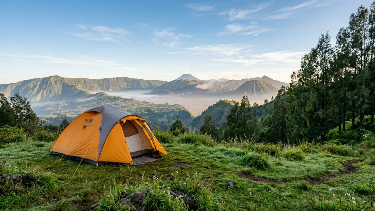 Area spot tenda camping untuk pemula