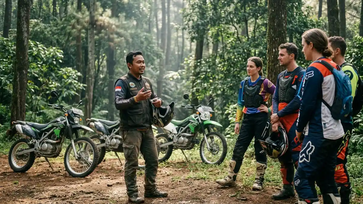 Cara Memilih Vendor Wisata Motor Trail yang Aman dan Terpercaya