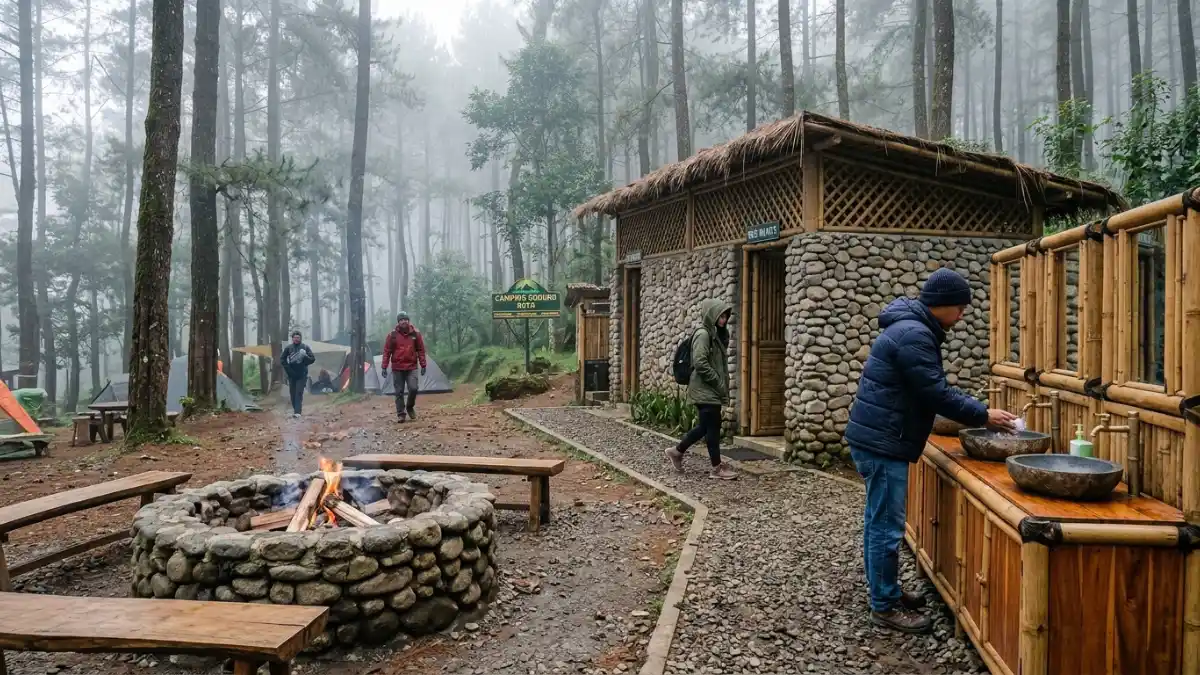 Camping ground di Batu dengan fasilitas lengkap untuk keluarga
