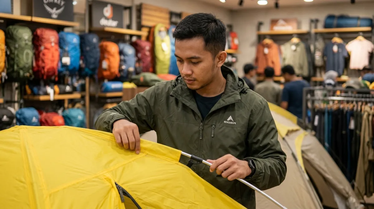 Cara memilih tenda kemah terbaik