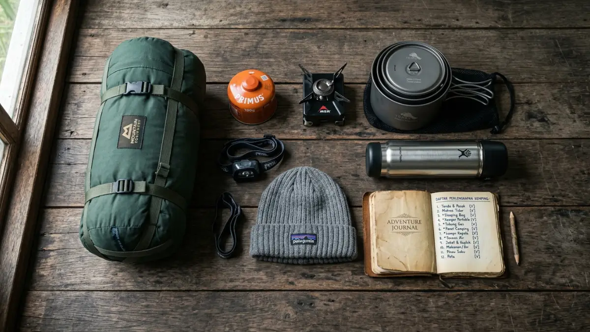 Checklist persiapan camping di Batu