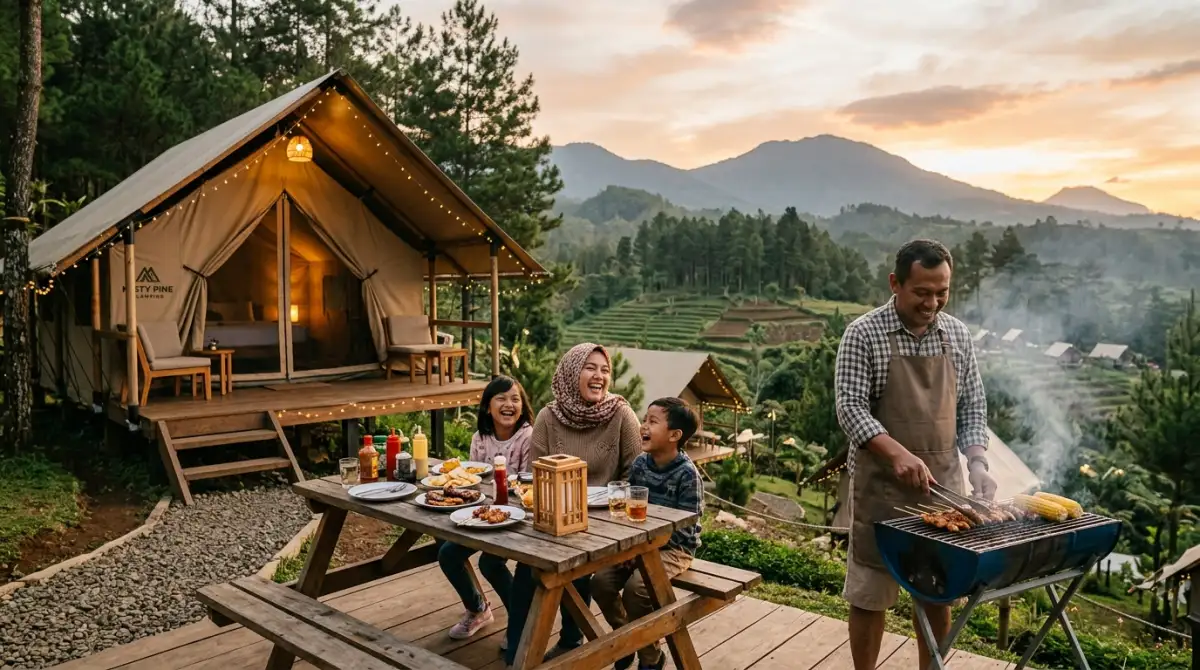 Harga glamping paket keluarga