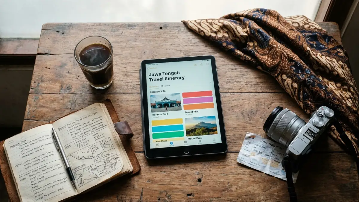 Itinerary liburan Jawa Tengah