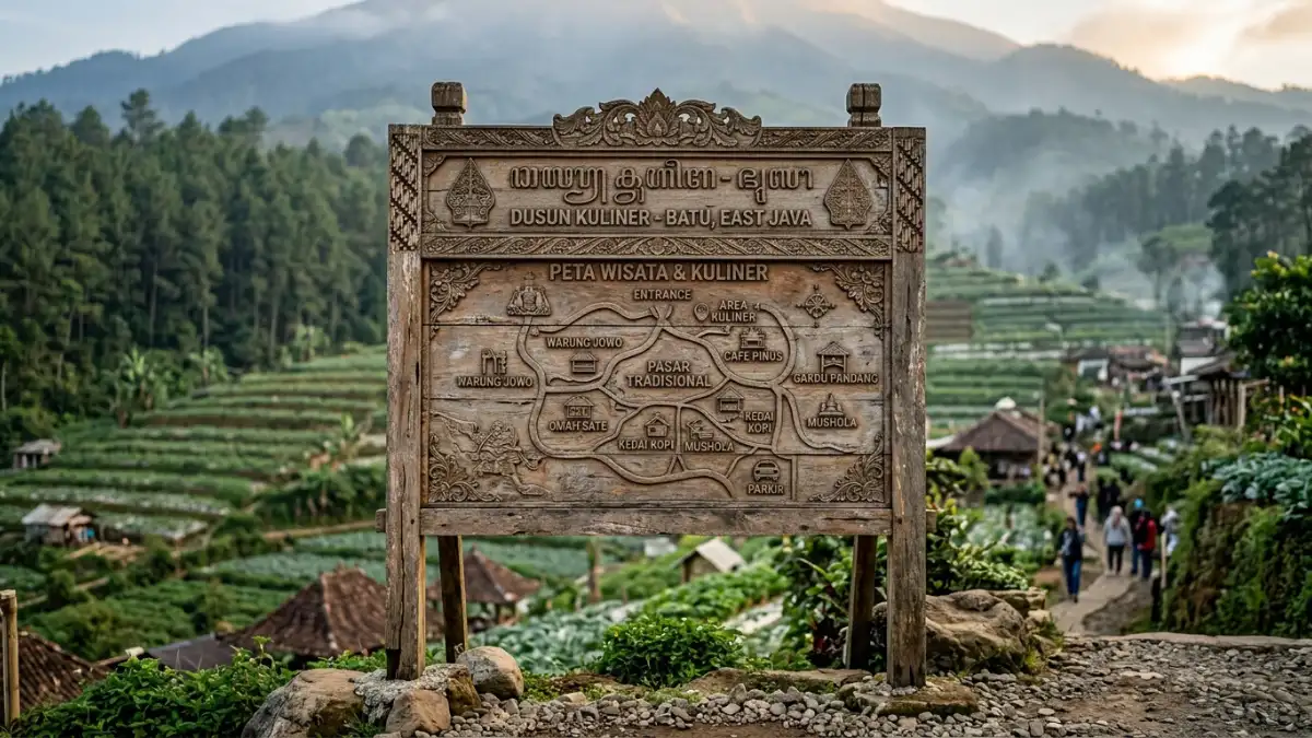 Lokasi dan Jam Operasional Dusun Kuliner Batu