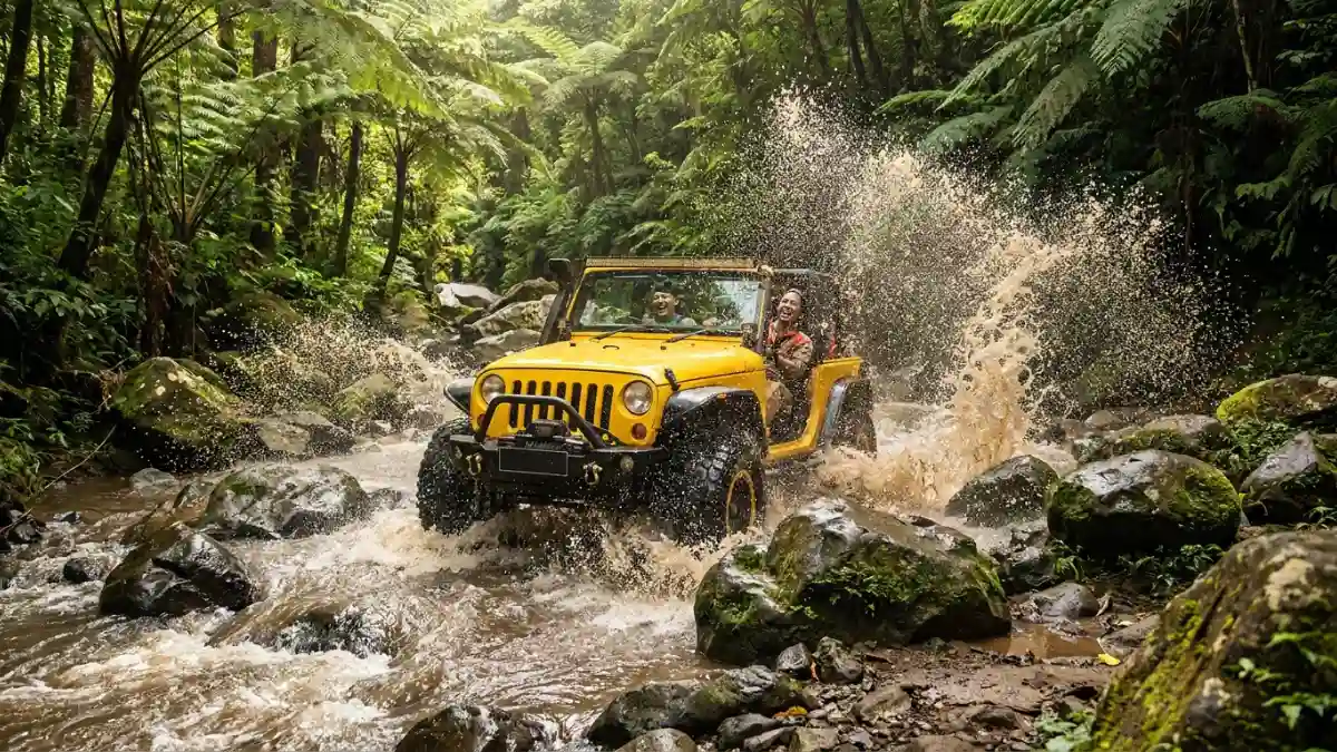 Apa Saja Titik yang Dilalui dalam Rute Offroad Coban Talun?