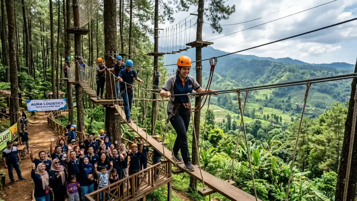 Claket Adventure Park Pacet Mojokerto