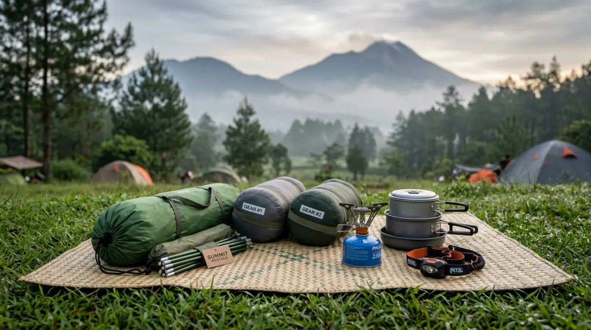 Paket sewa camping murah