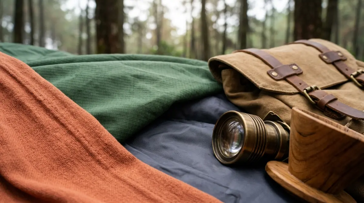 Palet warna camping estetik