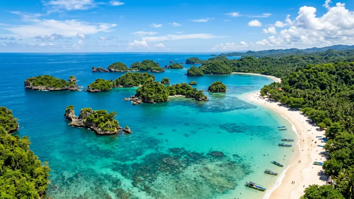 Pantai Snorkeling Malang dengan Air Laut Jernih