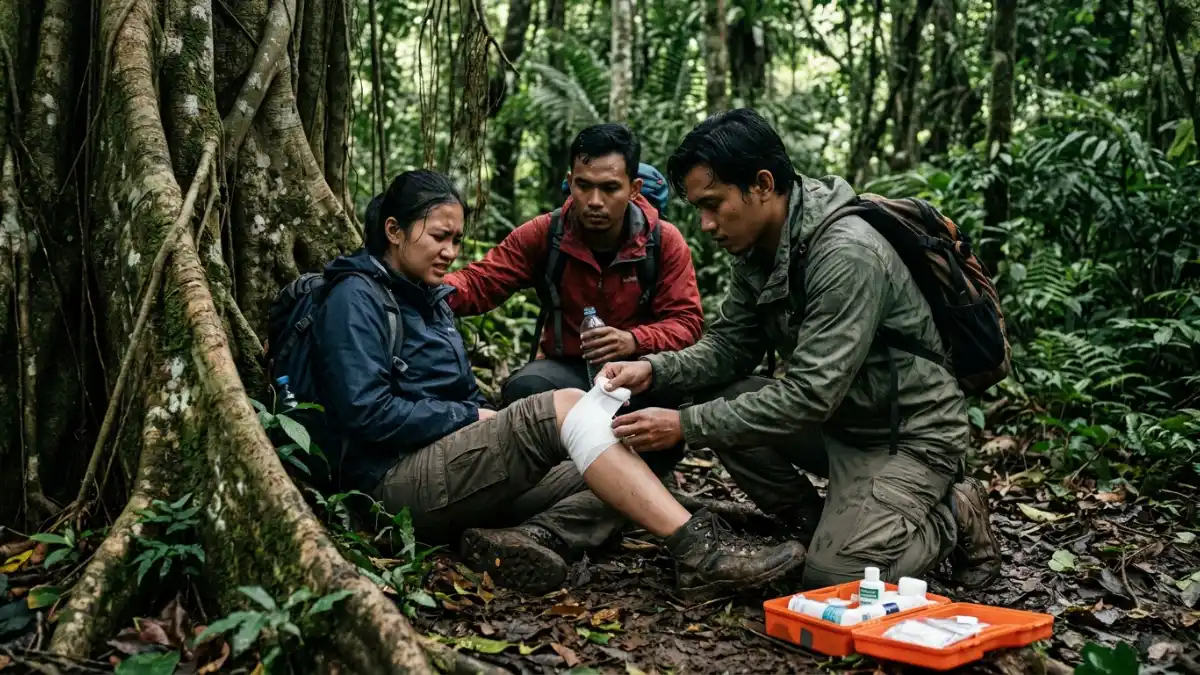 Penanganan darurat saat berkemah