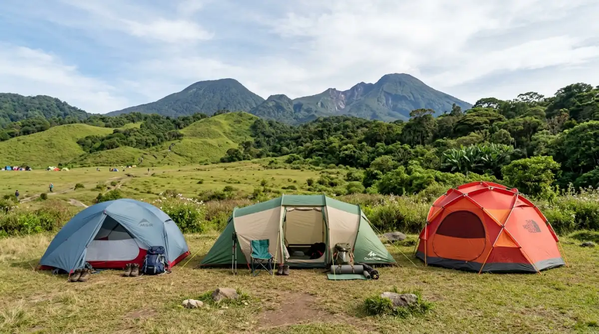 Perbandingan tipe tenda camping