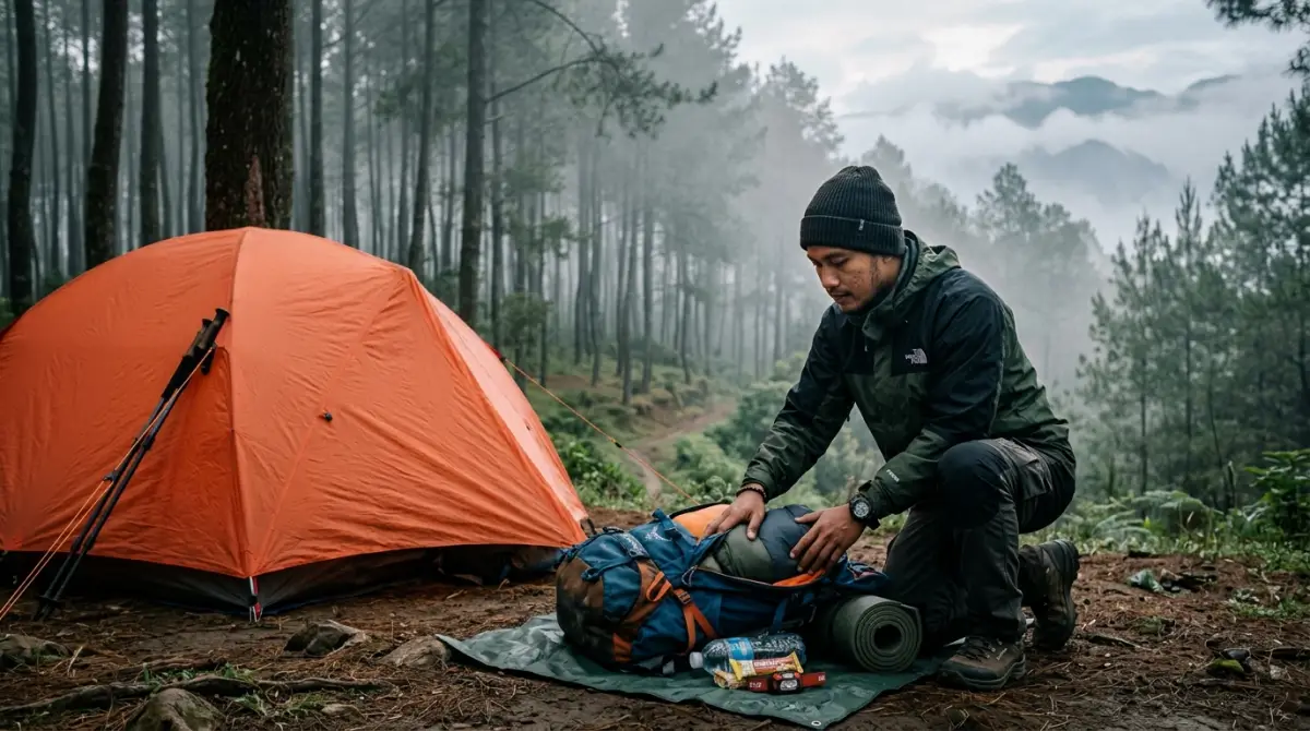 Checklist Perlengkapan Camping Pribadi