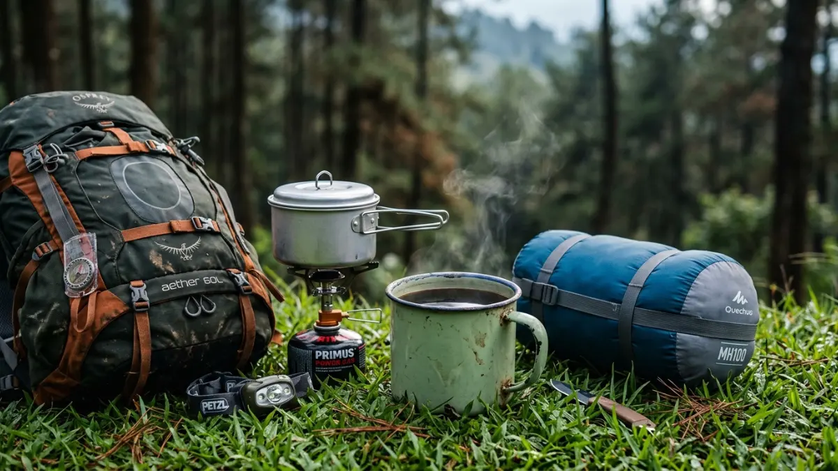 Persiapan Camping Alam Batu