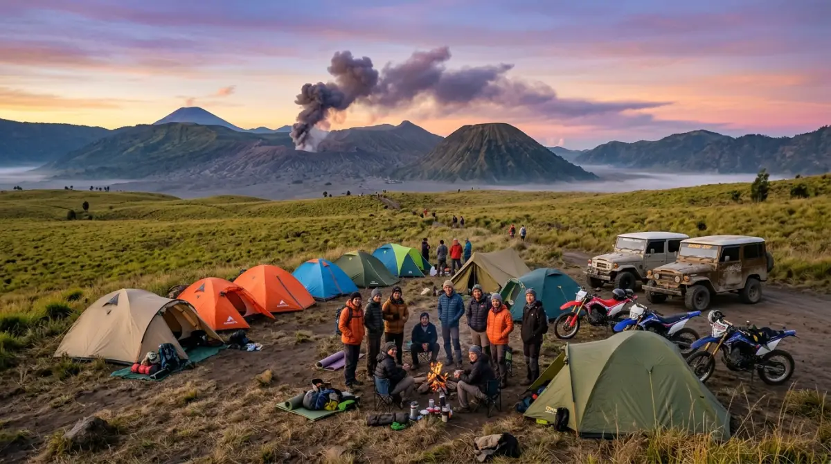 Panduan camping di Bromo Tengger Semeru