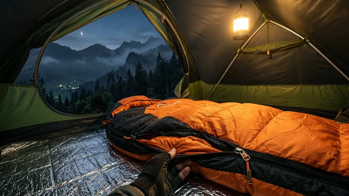 Sleeping Bag untuk Camping di Batu