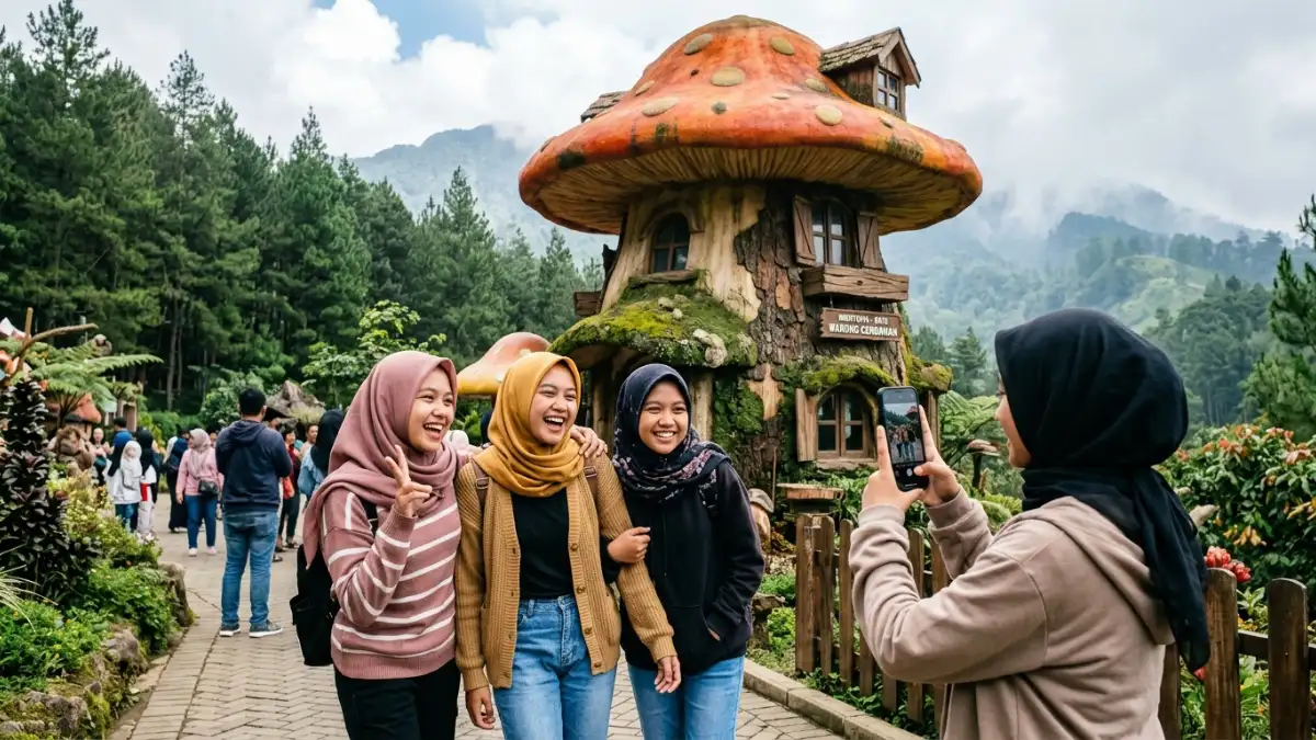 Tips Spot Foto Terbaik di Mikutopia Batu