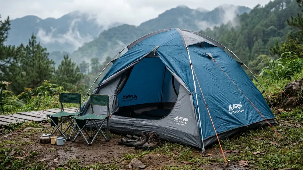 Jenis tenda camping yang bisa disewa di Batu