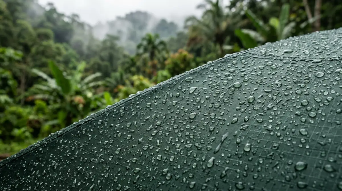 Tenda camping ultralight di alam pegunungan