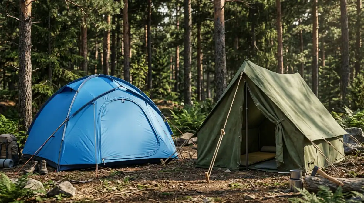 Perbandingan tenda dome dan tunnel